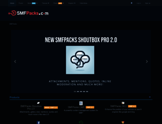 smfpacks.com screenshot