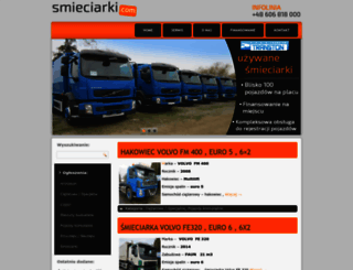 smieciarki.com screenshot