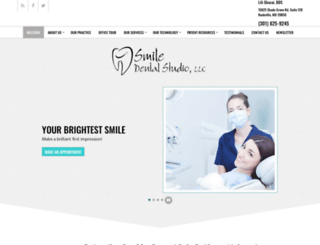 smile-dental-studio.com screenshot