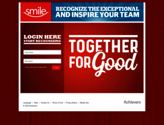 smile.achievers.com screenshot