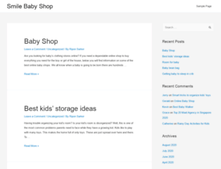 smilebabyshop.com screenshot