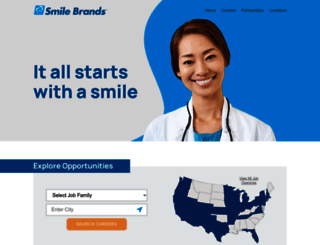 smilebrands.com screenshot