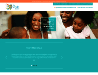 smilecentrebahamas.com screenshot