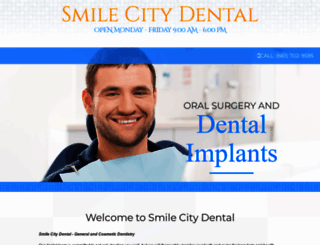 smilecitydental.com screenshot