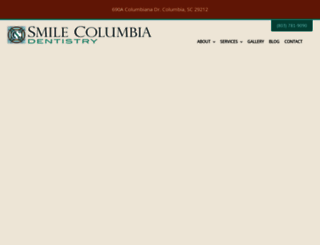 smilecolumbia.com screenshot