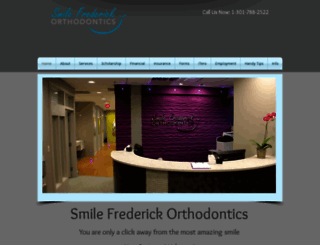 smilefrederick.com screenshot