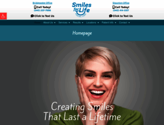 smilesforlifeonline.com screenshot
