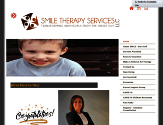 smiletherapyservices.com screenshot