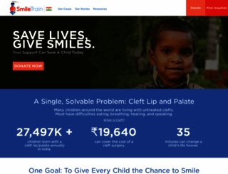 smiletrainindia.org screenshot