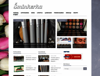 sminkerka.com screenshot