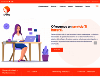 smipro.es screenshot