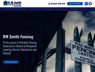 smith-fencing.co.uk screenshot