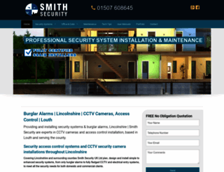 smith-security.co.uk screenshot