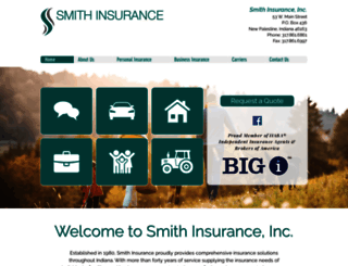 smithagencyins.com screenshot