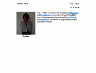 smithamilli.com screenshot
