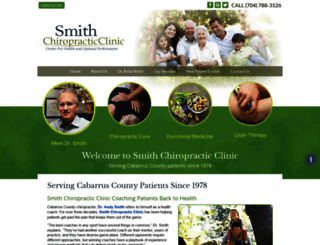 smithchiropracticclinic.com screenshot
