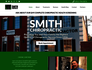 smithchiropracticcordova.com screenshot