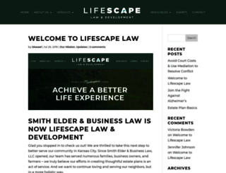 smithelderbusinesslaw.com screenshot