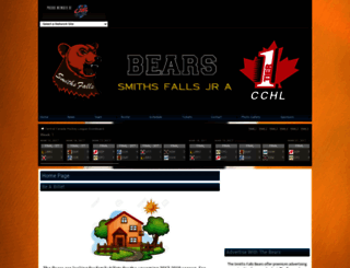 smithfallsbears.pointstreaksites.com screenshot