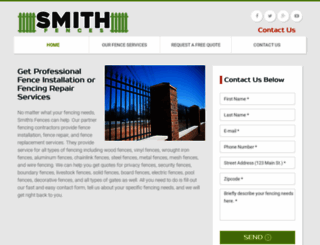 smithfences.com screenshot