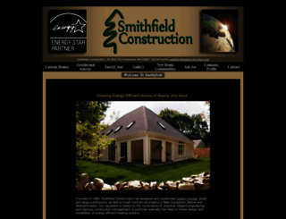 smithfieldconstruction.com screenshot