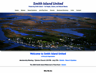 smithislandunited.com screenshot