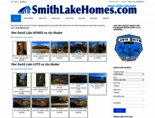 smithlakehomes.com screenshot
