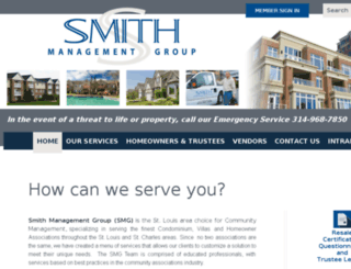 smithmgmt.com screenshot