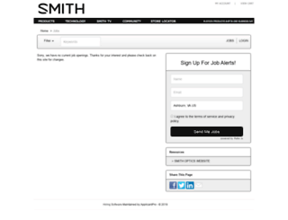 smithoptics.applicantpro.com screenshot