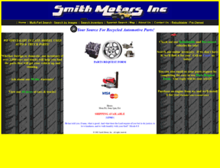 smithparts.com screenshot