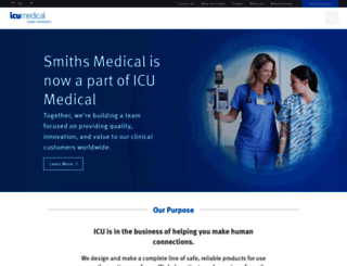 smiths-medical.co.uk screenshot