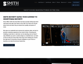smithsecuritysafes.com screenshot