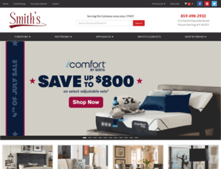 smithsfurniturestore.com screenshot