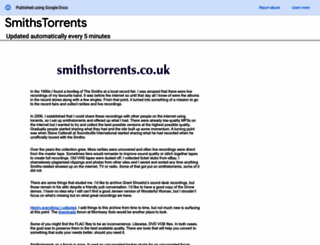 smithstorrents.co.uk screenshot