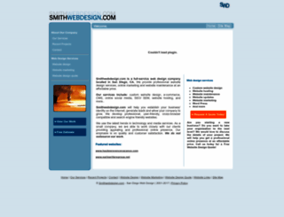 smithwebdesign.com screenshot