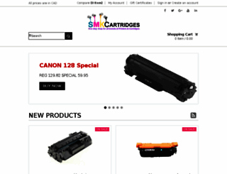 smkcartridges.com screenshot