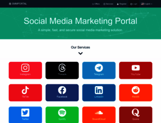 smmportal.com screenshot