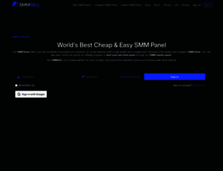 smmsell.com screenshot