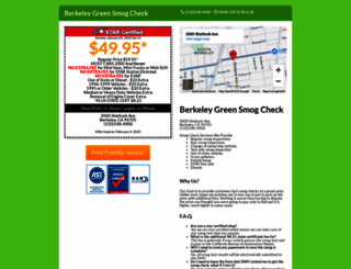 smogcheckberkeley.net screenshot