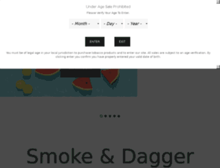 smokedagger.com screenshot