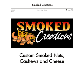 smokedcreations.com screenshot