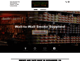 smokeshopoceansideca.com screenshot