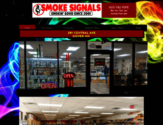 smokesignalsnh.com screenshot