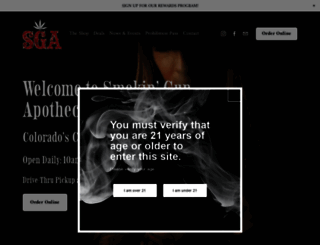 smokingunapothecary.com screenshot