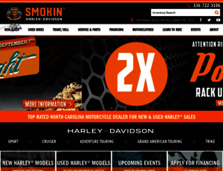 smokinharley.com screenshot