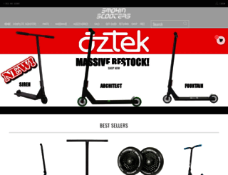 smokinscooters.com screenshot