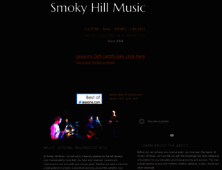 smokyhillmusic.com screenshot