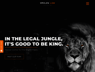 smolen.law screenshot