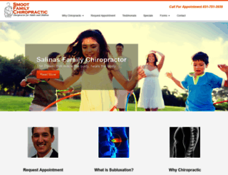 smootchiropractic.com screenshot