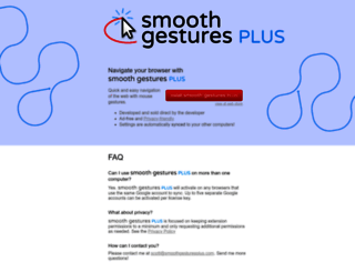 smoothgesturesplus.com screenshot